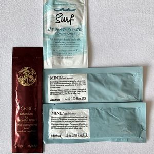 Haircare Samples Bumble Oribe Davines
